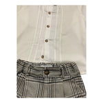 BARCELLINO completo 3 pezzi camicia-bermuda-papillon Bianco per Bambino 106512 BIANCO BARCELLINO 