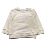 M+E' maglia girocollo tinta unita con stampa scarpe Bianco per Bambina UEM0460J BIANCO M+E' 