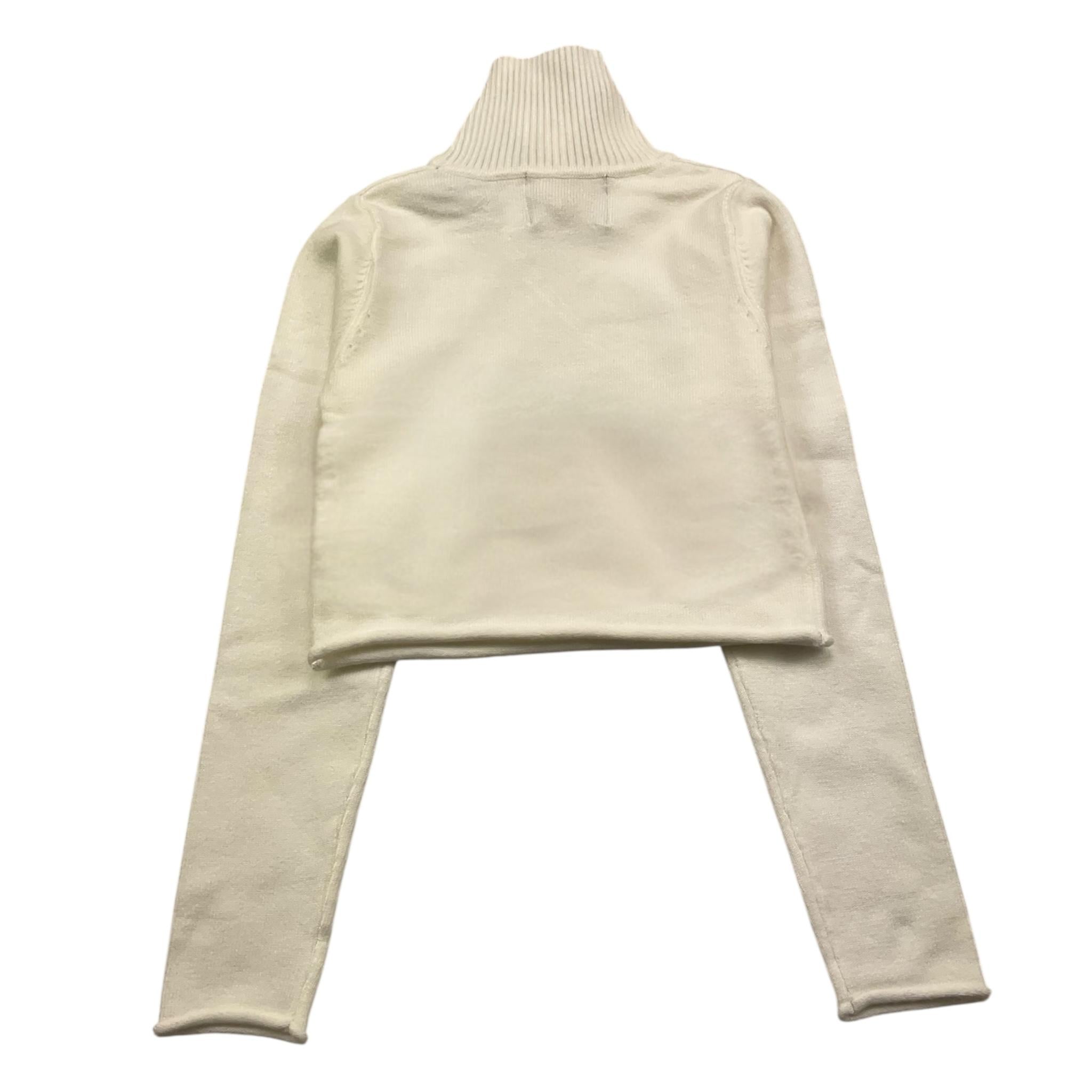 REFRIGIWEAR maglia collo alto tinta unita modello crop Panna per Bambina RWG925X PANNA REFRIGIWEAR 