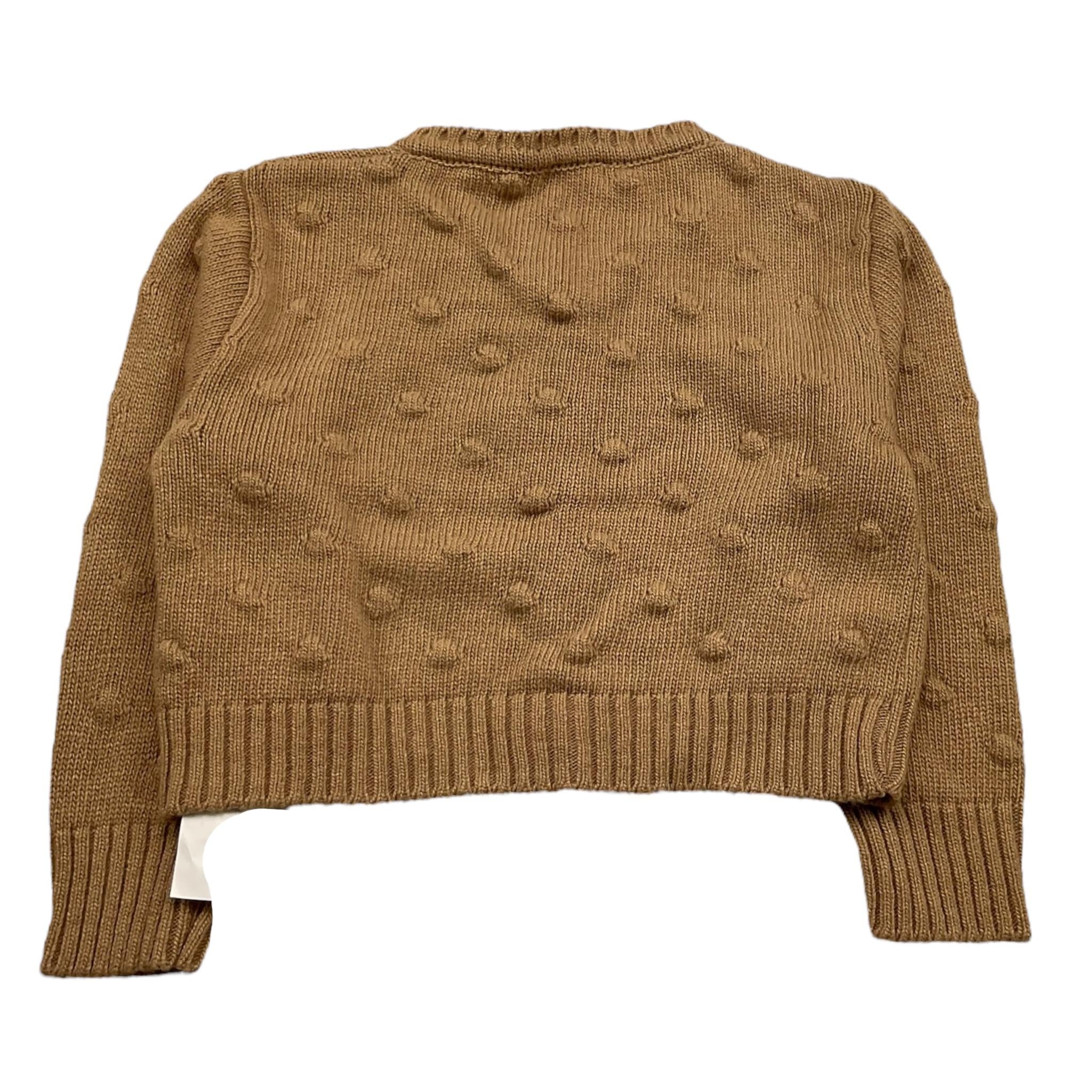 LE BEBE' cardigan tinta unita cn ricami Beige per Bambina LBG5588J BEIGE LE BEBE' 