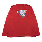 GUESS shirt girocollo tinta unita con stampa Rosso per Bambino L2YI03K8HM0 ROSSO GUESS 