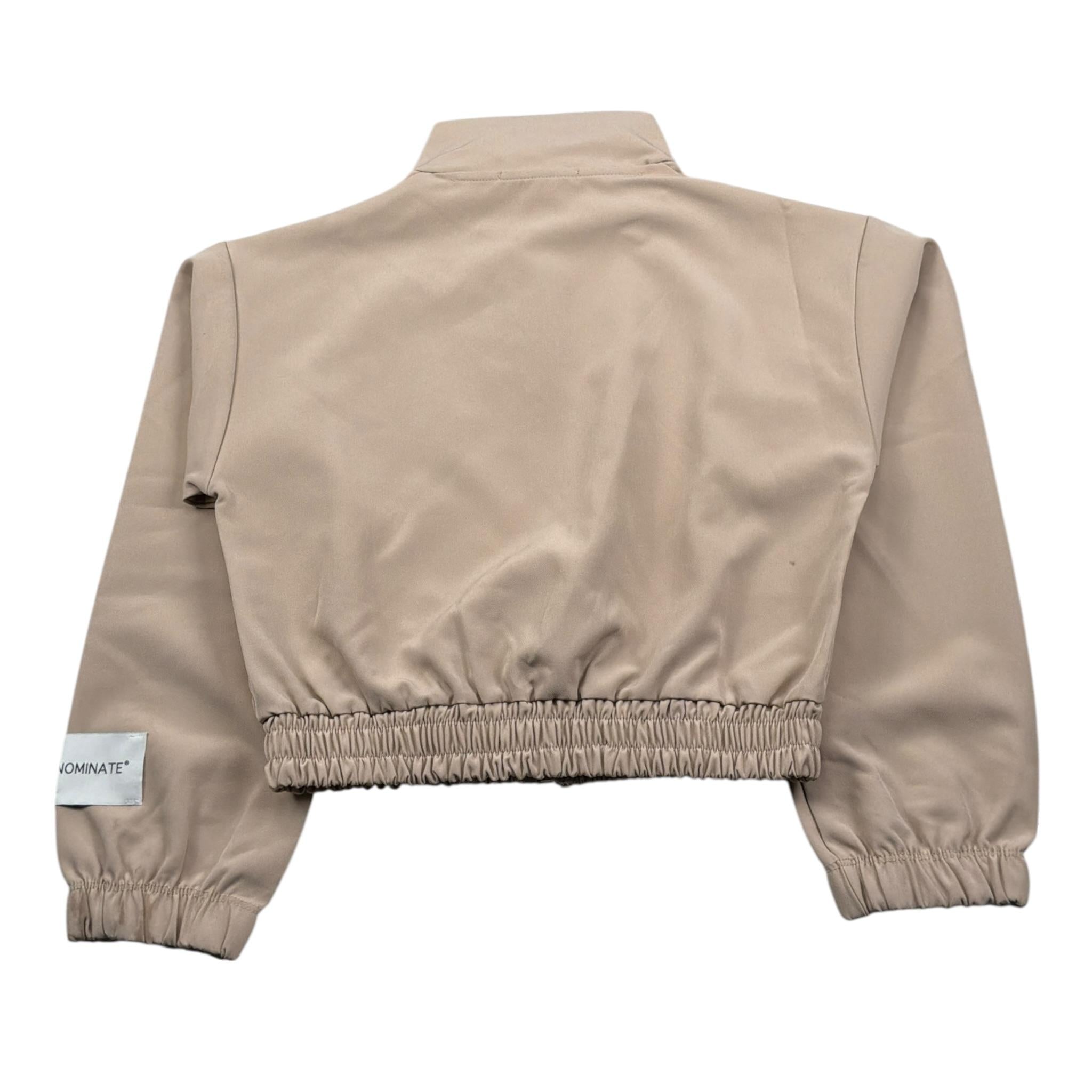 Hinnominate Giubbino con Zip tinta unita con Logo Beige per Bambina 3641FY0281 BEIGE HINNOMINATE 