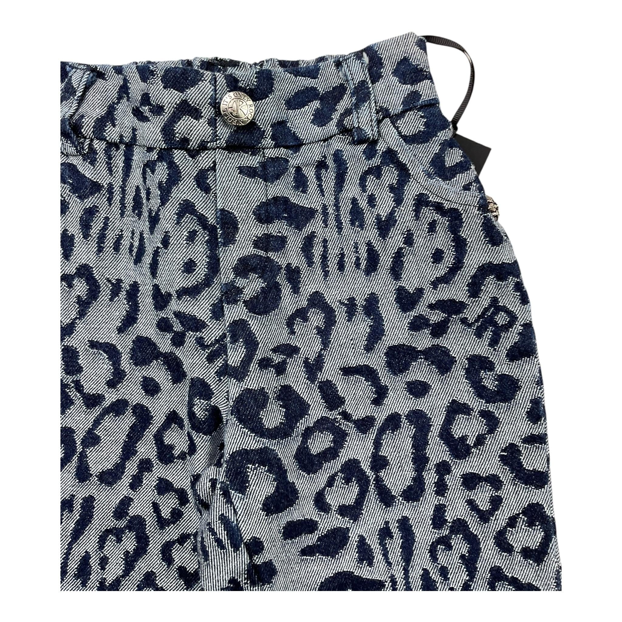 JOHN RICHMOND jeans tinta unita con fantasia macula con elastico in vita Grigio per Neonata RIA25124JE GRIGIO JOHN RICHMOND 