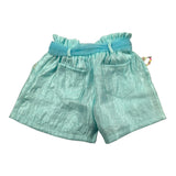Miss Grant Short tinta unita con Cintura Azzurro per Neonata MG1324 AZZURRO MISS GRANT 