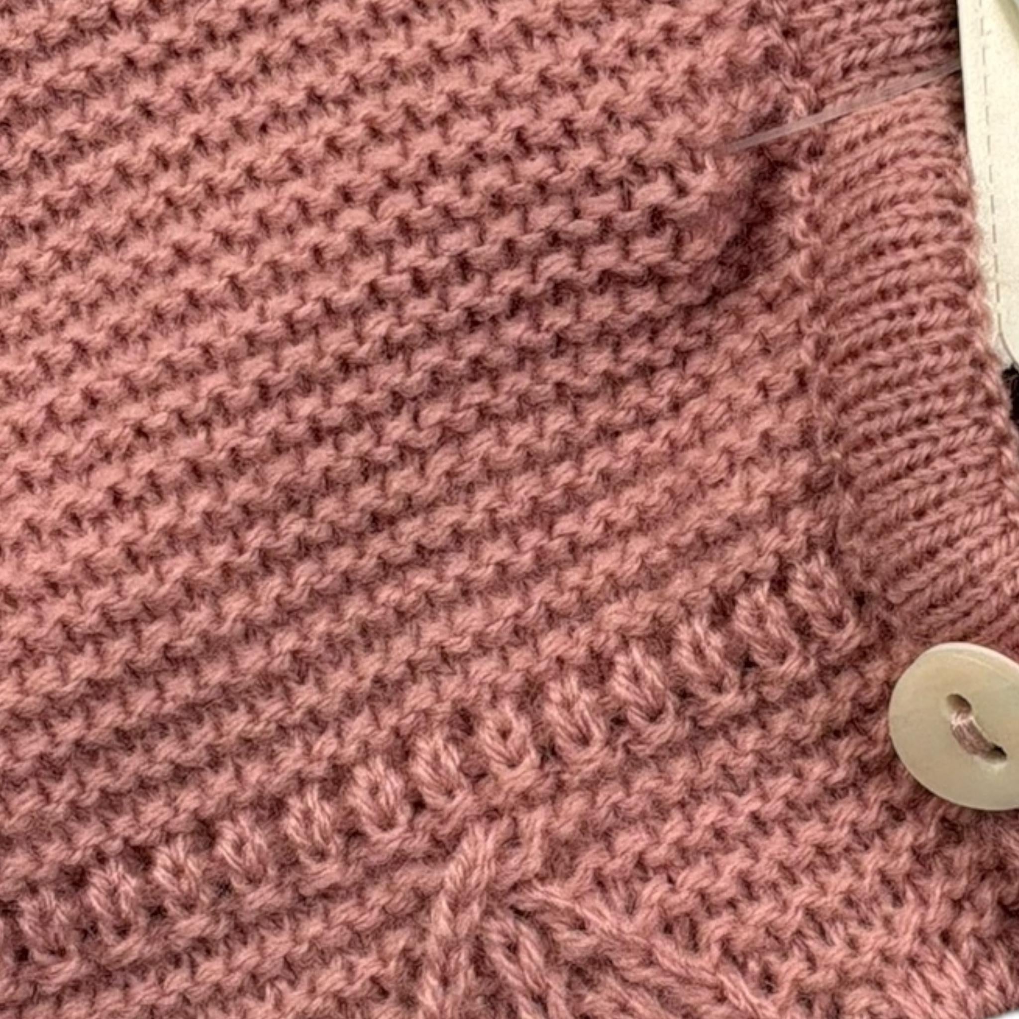 Mac Ilusio'N Cappello Tinta Unita con Ricami per Neonata G029 MAGENTA MAC ILUSIO'N 