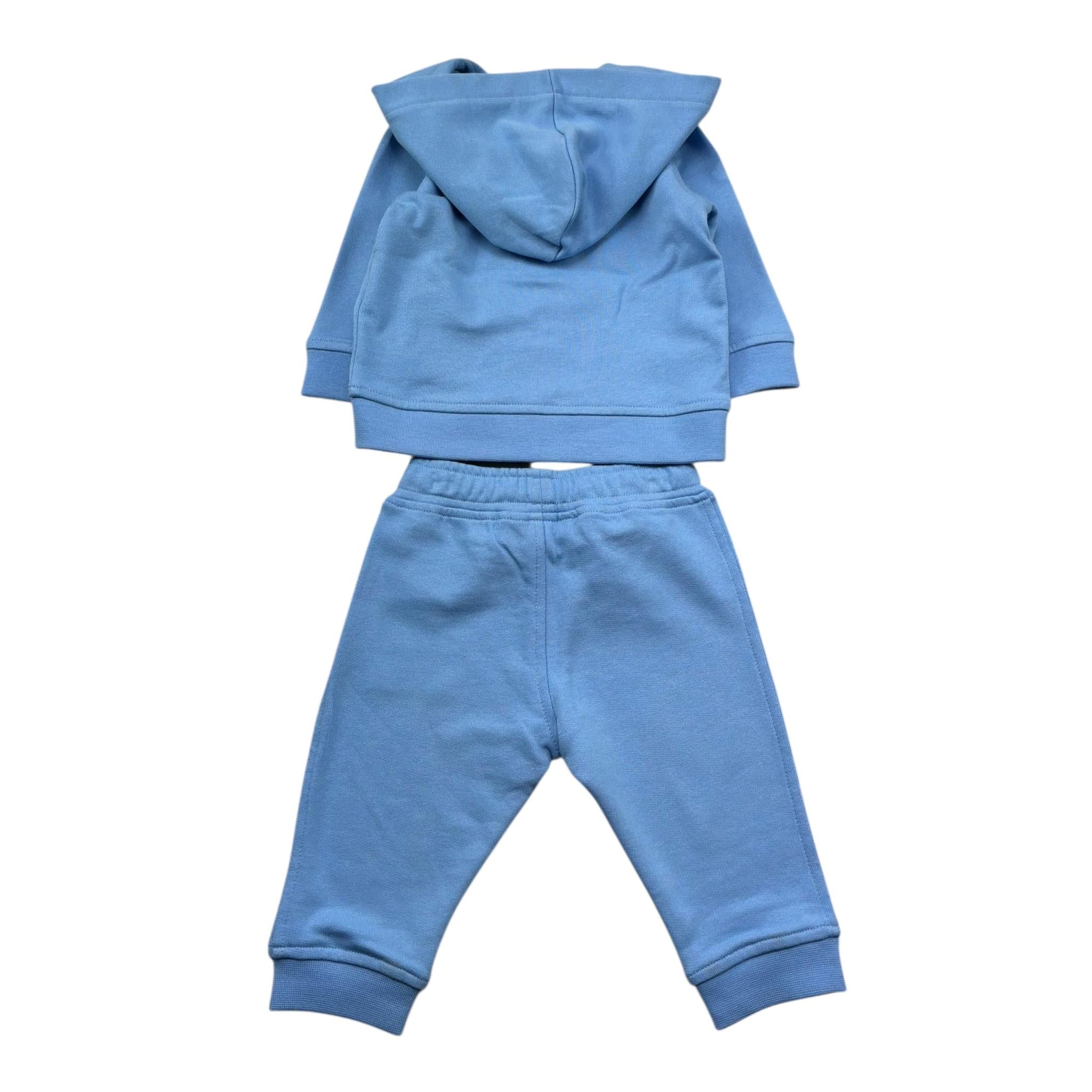 K-Way Completo 2 Pezzi Felpa-Pantalone per Neonato K4124TWM AZZURRO K-WAY 