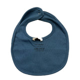 Wedoble Bavetta Bicolore Blu Per Neonato