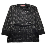 CESARE PACIOTTI shirt girocollo tinta unita con stampa Nero per Neonato TSP5351BX NERO CESARE PACIOTTI 
