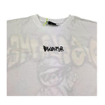 Disclaimer T-Shirt Girocollo Tinta Unita con Stampa per Bambino 25EDK58437 BIANCO DISCLAIMER 