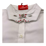 Vivetta Camicia Manica Lunga Tinta Unita per Bambina VE250648B BIANCO VIVETTA 