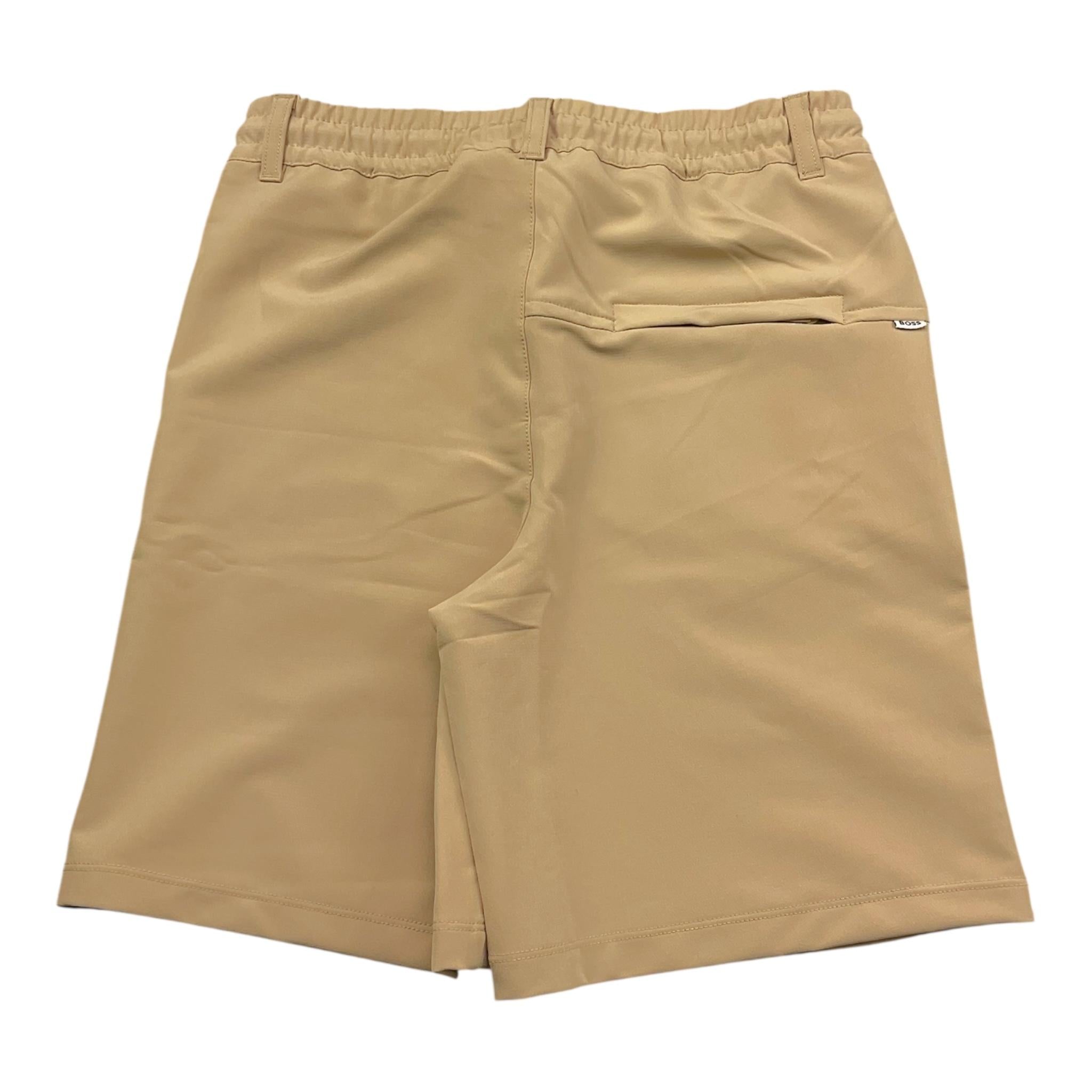 Boss Bermuda Tinta Unita con Elastico In Vita per Bambino J51992 BEIGE BOSS 