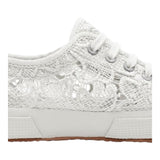 SUPERGA sneakers tinta unita con ricami Bianco per Bambina S008YB0 BIANCO SUPERGA 