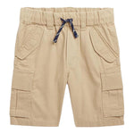 Ralph Lauren Bermuda Tinta Unita con Elastico In Vita per Neonato 23290155001N SABBIA RALPH LAUREN 