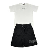 Refrigiwear Completo 2 Pezzi T-Shirt-Bermuda per Bambino R1101W25 BIANCO/NERO REFRIGIWEAR 