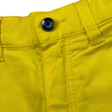 Boss Bermuda Tinta Unia con Girovita Regolabile per Neonato J04423 GIALLO BOSS 