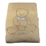 LE BEBE' coperta tinta unita con ricami in ciniglia Beige per Neonato LBB5078 BEIGE LE BEBE' 