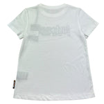 Just Cavalli T-Shirt Girocollo Tinta Unita con Logo per Bambino JGP26187TS BIANCO JUST CAVALLI 