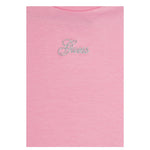 Guess T-Shirt Girocollo Tinta Unita con Logo per Neonata K5GI18K6YW4X ROSA GUESS 