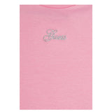 Guess T-Shirt Girocollo Tinta Unita con Logo per Neonata K5GI18K6YW4X ROSA GUESS 