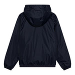 K-Way Giubbino Tinta Unita con Zip E Cappuccio per Bambino K81253WM BLU K-WAY 