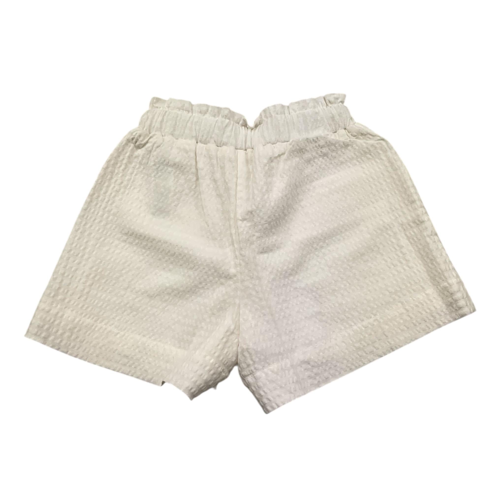 Liu Jo Short Tinta Unita con Elastico In Vita per Neonata KA5143N BIANCO LIU JO 