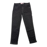 Cesare Paciotti Jeans Tinta Unita Con Girovita Reglabile Nero Per Bambino