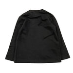 JOHN RICHMOND shirt girocollo tinta unita con stampa Nero per Neonato RIA25032TS NERO JOHN RICHMOND 