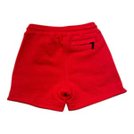 K-Way short Tinta Unita con Logo per Bambino K7134KW ROSSO K-WAY 