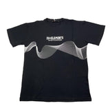 Zu+Elements T-Shirt Tinta Unita Girocollo Con Stampa Nero Per Bambino