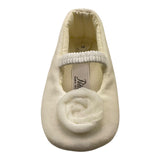 PETIT ballerina tinta unita con rosa Panna per Neonata S0112822 PANNA PETIT 