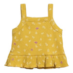 Play Up Top Tinta Unita con Stampa per Bambina PA044AQ11152 GIALLO PLAY UP 