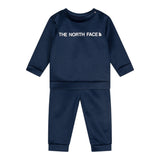 THE NORTH FACE completo 2 pezzi felpa-pantalone tinta unita Blu per Neonato NF0A89H38K2 BLU THE NORTH FACE 