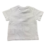 Iceberg T-Shirt Girocollo Tinta Unita con Stampa per Neonato TSICE5107B BIANCO ICEBERG 