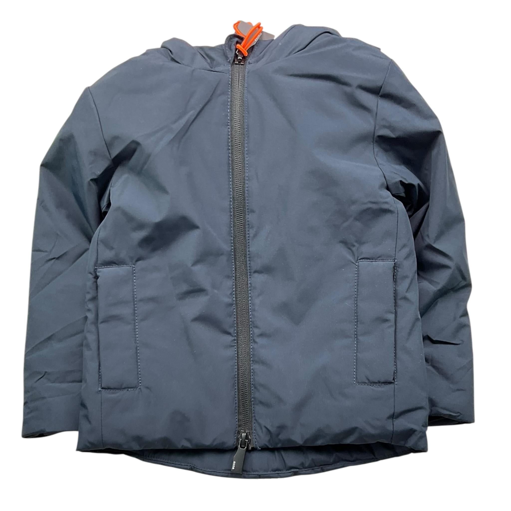 SUNS  giubbino tinta unita con zip e cappuccio  Blu per Neonato GBS0310UB BLU SUNS 