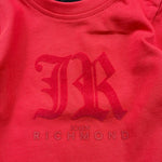 JOHN RICHMOND shirt girocollo tinta unita con stampa Corallo per Neonata RIA25015TS CORALLO JOHN RICHMOND 