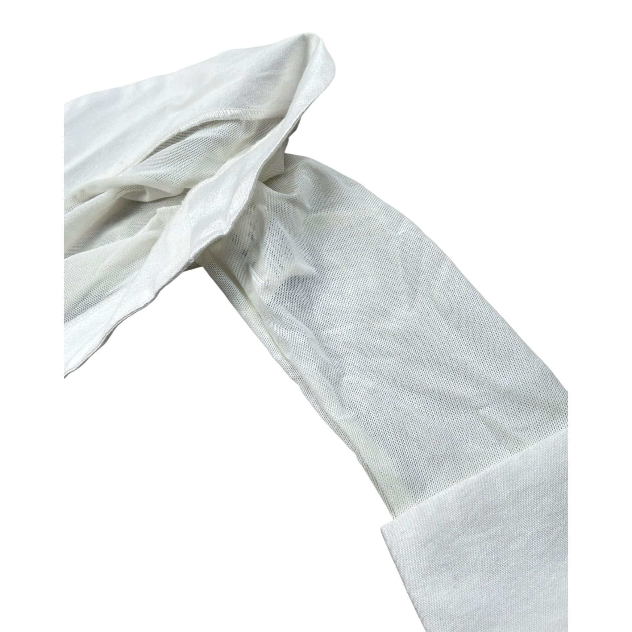 Mamemi Coprispalle Tinta Unita Velato per Bambina MAMGM7B BIANCO MAMEMI 