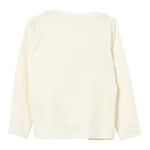 LIU JO shirt girocollo tinta unita con stampa Panna per Neonata KF4118J0088 PANNA LIU JO 