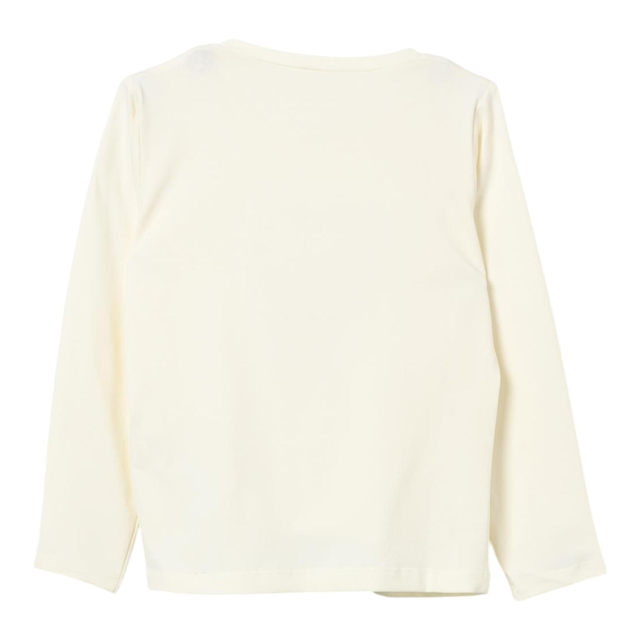 LIU JO shirt girocollo tinta unita con stampa Panna per Neonata KF4118J0088 PANNA LIU JO 