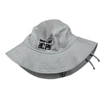 John Richmond Cappello Pescatore Tinta Unita con Logo per Bambina RIP26031HA GRIGIO JOHN RICHMOND 