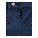 Guess Bermuda Tinta Unita con Girovita Regolabile per Neonato N1RD03WE620N BLU GUESS 