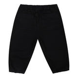 EMPORIO ARMANI pantalone tinta unita con elastico in vita Blu per Neonato 6DHJJ8 BLU EMPORIO ARMANI 