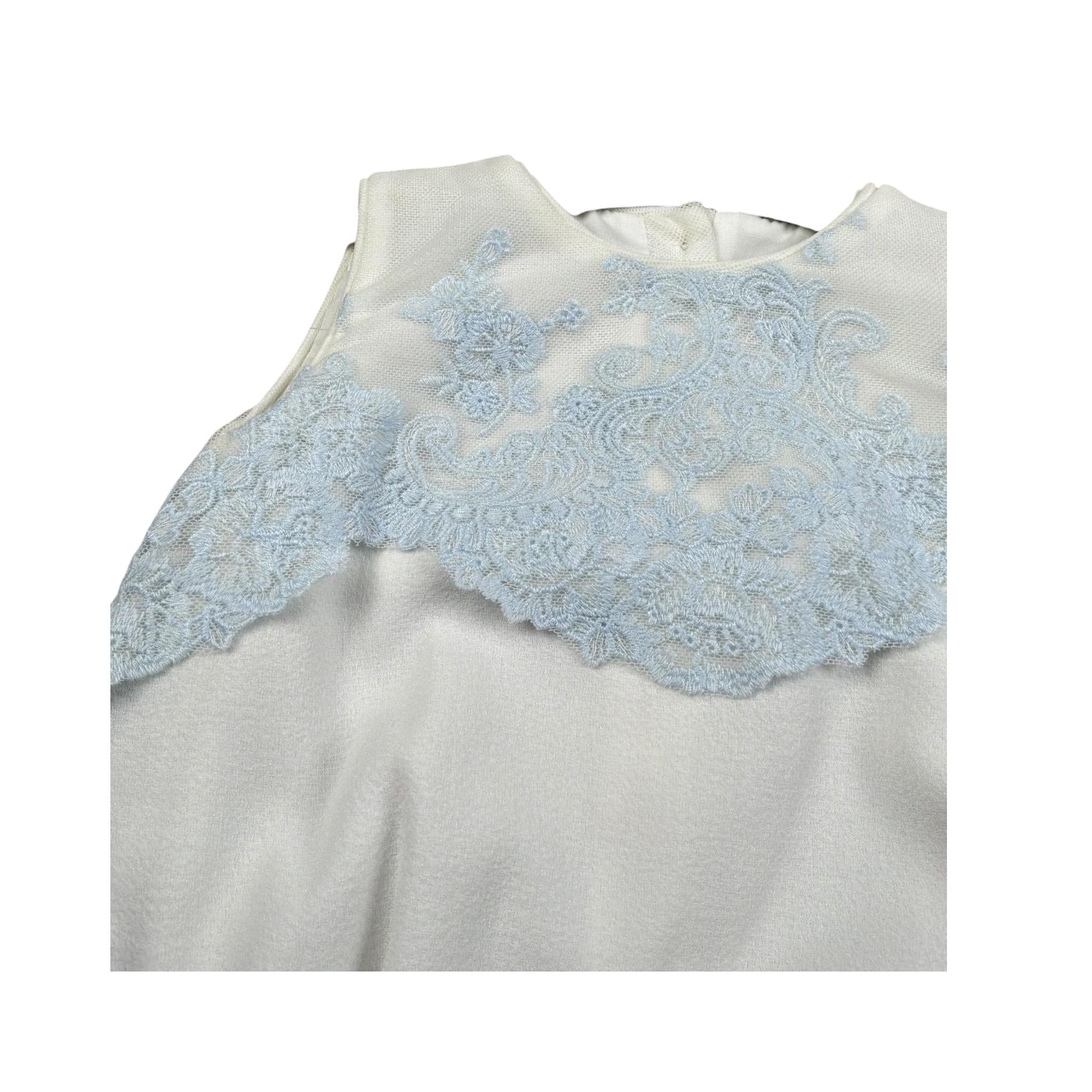 Cua-Cuak Pagliaccetto Giromanica Bicolore Bianco per Neonata 48122 BIANCO CUA-CUAK 