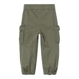 Name It Pantalone tinta unita con Elastico In Vita Verde per Neonato 13224967N VERDE NAME IT 