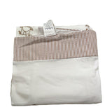 Le Bebe' Coperta Tinta Unita con Stampa per Neonato LBB4910 BIANCO LE BEBE' 