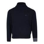 FAY maglia tinta unita collo alto Blu per Bambino FV9P20 BLU FAY 