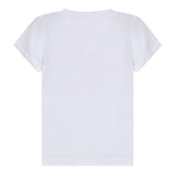 Guess T-Shirt Girocollo Tinta Unita con Logo per Neonata K5RI00K6YW4NXXX BIANCO GUESS 
