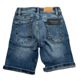 Antony Morato Bermuda tinta unita In Denim Blu per Bambino MKDS00028XXX BLU ANTONY MORATO 