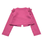 Liu Jo Coprispalle Tinta Unita con Balze per Bambina KF3090 VIOLA LIU JO 