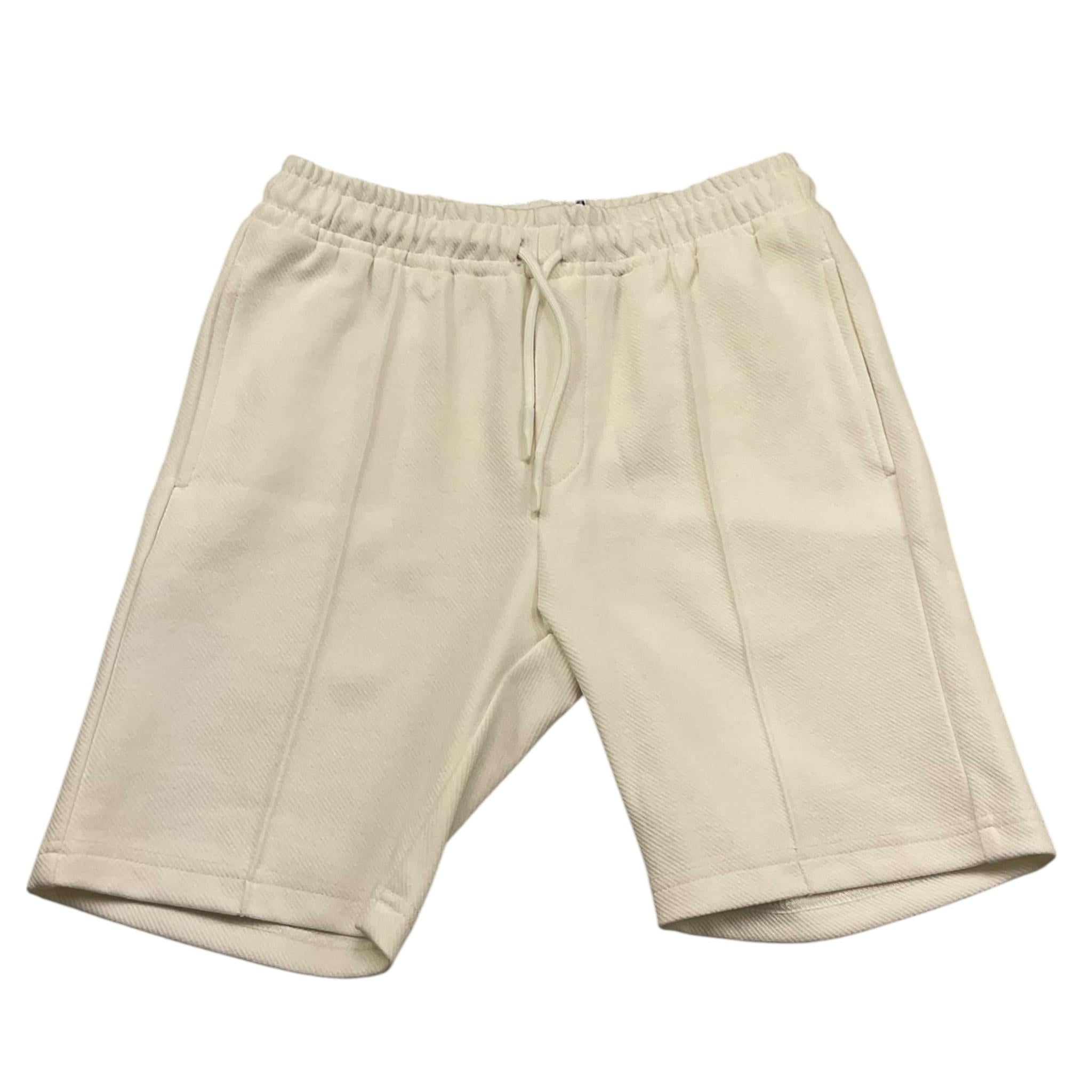 Antony Morato Bermuda Tinta Unita con Elastico In Vita per Bambino MKFS00023 BIANCO ANTONY MORATO 