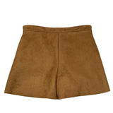 DOU DOU short tinta unita con pelliccia interna Marrone per Bambina DV6A06 MARRONE DOU DOU 